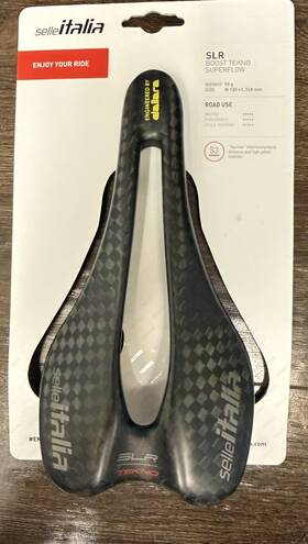 Si527997 Selle Italia Slr Boost Tekno Superflow Saddle S3 Black - In Great Condition