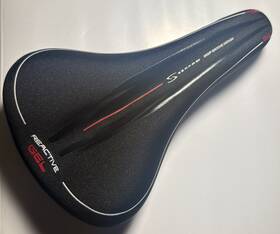 Ks-264 Serfas Kids Reactive Gel Saddle Lycra Cover Deep Grove Black Design Ks264 Nip