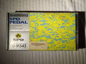 Pd-m545 Shimano 022255335959 Hybrid Spd Clipless/platform Pedals Silver 9/16 Inch Axle