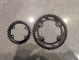 Shimano 192790596921 Grx 600 Chainring Set 46/30t 11/12 Speed Very Little Use Great Shape
