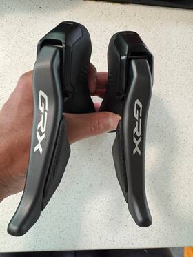 St-rx825 Shimano 192790639833 Grx Di2 Shift/brake Lever - Right And Left 12-speed Black