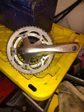 30-39-50t Shimano Tiagra Fc-4503 / 4500 Crankset Triple 170 Chainrings