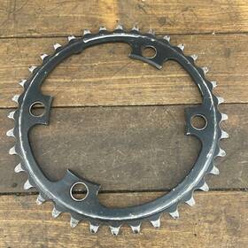36mt Shimano Vintage Ultegra Chainring 36 Tooth 36t 110 Bcd 4 Arm Asymmetric 52-36