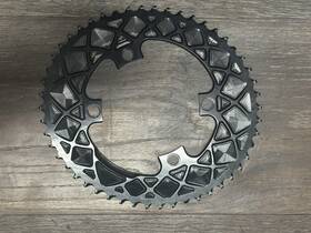 3710250f Shimano Absolute Black 105 Oval Chainring 50t