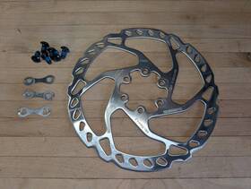 5252578 Shimano Rt66 6-bolt Disc Brake Rotors - 160mm / For Road/gravel/mtb