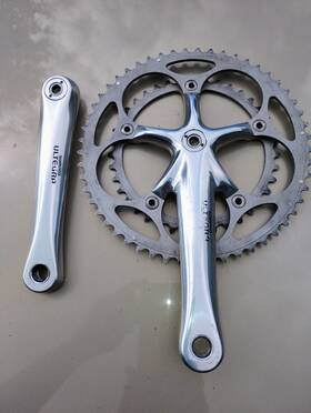 53t-38t Shimano 6500/6503 Ultegra Crankset 172.5mm