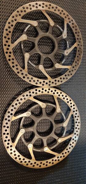 Sm-rt96 Shimano 689228216204 Xtr Disc Brake Rotor Set 2x Centerlock
