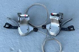 Sl-4700 Shimano 689228329973 Tiagra 3x10 Flat Bar Shifters Rapidfire Plus