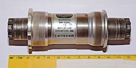 Bb-5500 Shimano Bb-5503 105 Bottom Bracket English Threads 118.5mm For 3x9-speed Triple