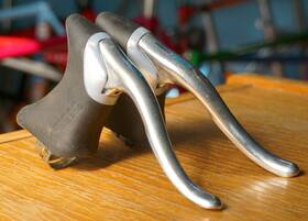 Bl-a410 Shimano Vintage Rsx Brake Levers Super Slr Lever Set 23.8 Clamp Drop Bar