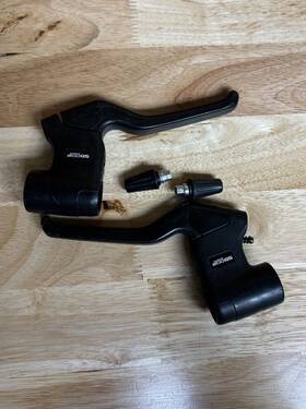 Bl-m201 Shimano Vintage 200gs Bicycle Cantilever Bike Brake Levers Made In Japan