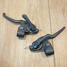 Bl-m250 Shimano Exage Country Thumb Shifter/brake Lever Set Slr 7x3 Speed Mtb J6