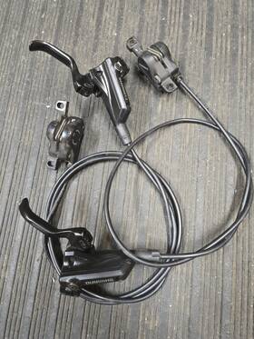 Br-m447 Shimano Bl-m447 Bl-m445 Hydraulic Brake Lever Set 2 Piston Calipers