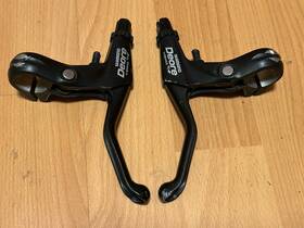 2-finger Shimano Bl-m511 Deore V-brake Levers Black Linear Pull Mechanical Disc