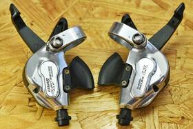 Bl-m569 Shimano Vintage Deore Lx 8-speed 3x8 Trigger Shifters Good Condition