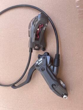 Bl-m655 Shimano Slx Japan Left Front Brake Lever Hose And Caliper Used Working
