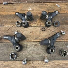 Br-m550 Shimano Vintage Deore Lx Brake Caliper Set Cantilever Black 90s 80s A6