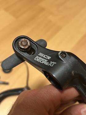 Br-m733 Shimano Vintage Deore Xt Ii U-brake 80s 90s Mtb Bmx Black Slr U-ii Japan