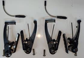 Br-m970 Shimano Xtr V-brake Set Front And Rear 10spd Era With Hardware Japan