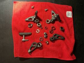 Br-mt62 Shimano Deore Ii 82 Cantilever Brakes 3 Out Of 4 Complete Plus Parts