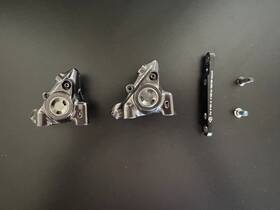 Br-r9270-f Shimano Dura-ace R-9270 Front And Rear Disc Brake Calipers With Flat Mount