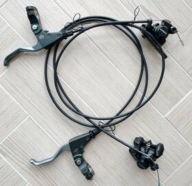 Br-rs305 Shimano Mech Flat Mount Disc Brake Front/ Rear - Tiagra Levers Bl-4700