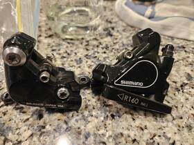 Br-rs405 Shimano Tiagra Rs405 Flat Mount 1200mm Road Bike Brake Caliper Set