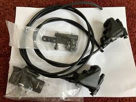 Br-rx400 Shimano Grx Flat Mount Hydraulic Disc Brake Calipers - Ridden 280 Mile