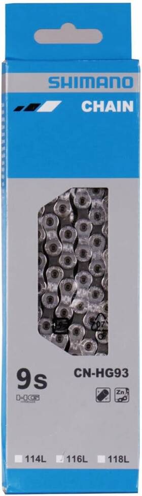 Hg-93ultegra Shimano Cnhg93116 Hg-93ultegra/xt 116 Link 9-speed Bike Chain Bicycle