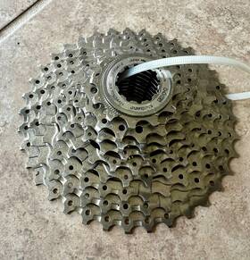 Cs-hg61-9 Shimano Hg Hyperglide 9 Speed Cassette 12-36t Low Miles