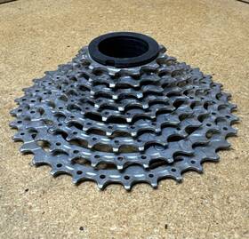 Cs-m953 Shimano Xtr Titanium Z1 /type-ap 9 Speed Hg Hyperglide Cassette 12-34t