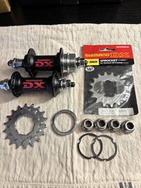 Dx-mx66 Shimano Dx Mx66 Cassette Racing Hub Mid-school Bmx