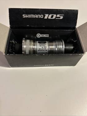 Ebb5500b09 Shimano 105 Bb-5500 Bottom Bracket - Silver