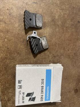 Ebpl05arfa Shimano L05a-rf Disc Brake Pads And Spring Resin Compound Finned Alloy