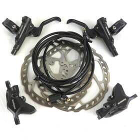 Ebrm6100mprx Shimano Deore Hydraulic Disc Brake Set Discs Included 160mm Rotor Br-m6100 822g
