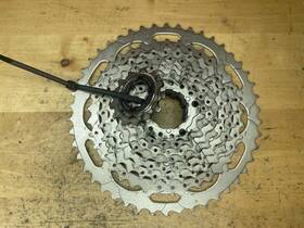 Ecsm410010146 Shimano Deore Cassette 10-speed 11-46t Silver Cs-m4100-10