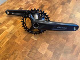 Efcm51002bex66 Shimano Deore Fc-m5100 Crankset - 11/10-speed 32-tooth Chainring Black