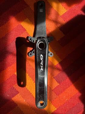 Efcrx600111cxb0 Shimano Grx Fc-rx810 Crankarms 172.5mm Used