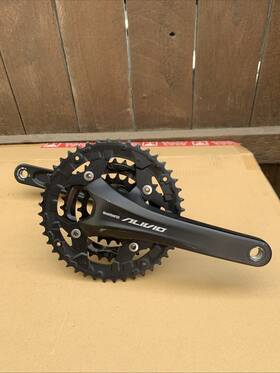 Efct4060cx866xl Shimano Alivio T4060 9-speed 48/36/26t 170mm 2-piece 104/64mm Crankset