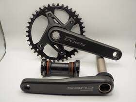 Efcu60001cxb2x Shimano Cues Fc-u6000-1 Crankset - 170mm 9/10/11-speed 40t Asymmetric 110 Bcd