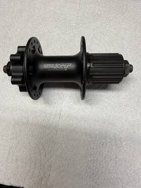 Efhm756abzl Shimano Deore Xt Fh-m756a Rear Hub - 135mm 32h 6-bolt Disc Black