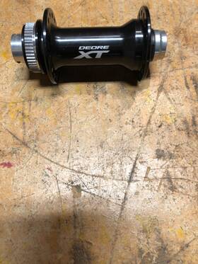 Ehbm8010bex Shimano Front Hub Hb-m8010-b Deore Xt Center Lock For 15mm Thru Type Axle W/o