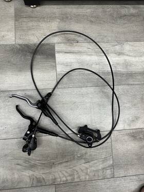 Emt200klfpra100 Shimano Alivio Bl-mt200/br-mt200 Disc Brake And Lever Set Hydraulic Euro Revers