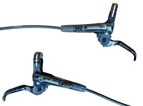 Emt5012jrrxra170 Shimano Br-mt500 Disc Brake And Bl-mt501 Levers - F/r 2 Piston Hydrolic