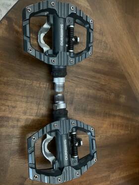 Epdeh500 Shimano Pdeh500 Aluminum Spd Road Touring Platform Pedals