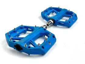 Epdgr400b Shimano Pd-gr400 Flat Platform Pedals Blue Bm Mountain Bike Mtb Bicycle 9/16 Inch Dh