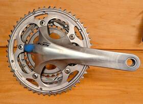 50-39-30t Shimano Fc-5703 105 Triple Crankset 172.5mm Crank Arm