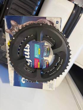 Fc-5800-l Shimano 105 5800 34t 11 Speed Chainring With Free 50t And Bolts