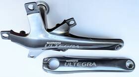 Fc-6603 Shimano Fc-6604 Ultegra Triple Crankset 52/39/30 170mm Grey Hollowtech