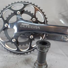 Fc-6650 Shimano Ultegra 6600 10 Speed Compact Crankset 50-34 175mm Bottom Brac